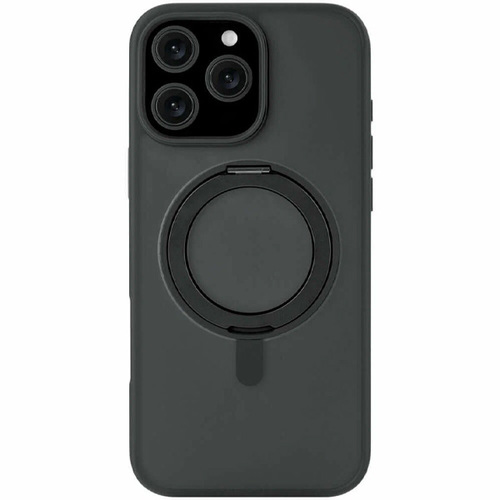 Накладка силиконовая uBear Clip 360 Mag Case iPhone 16 Pro Black фото 