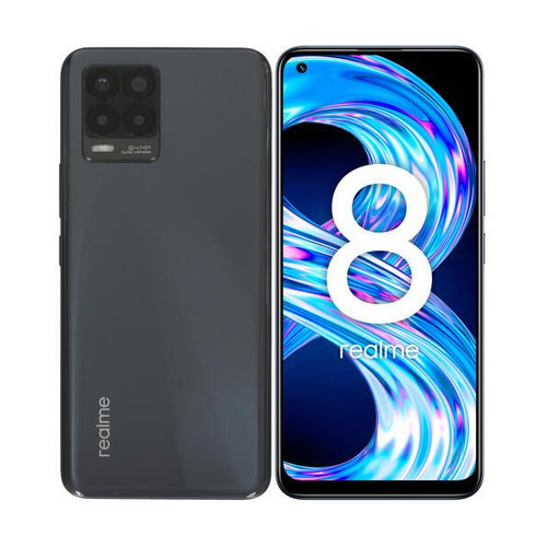 Телефон Realme RMX3241 8 64Gb Ram 4Gb 5G Black фото 